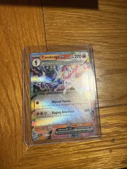 Pokemon TCG Ceruledge EX Surging Sparks Holo Card 036/191 Near Mint Condition - Image 1