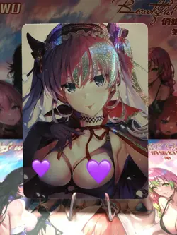 Demon Girl Waifu CCG Goddess Story Double Sided Anime Card Waifu Card Holo - Image 1