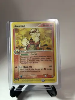 Arcanine 15/100 Ex Sandstorm Pokemon Card E Series Rare Non-Holo - Image 3
