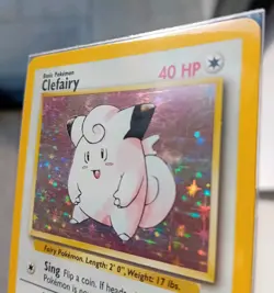 Pokemon Cards: Base Set Holo Rare: Clefairy 5/102 - Image 4