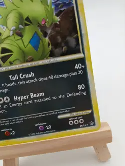 Tyranitar 26/95 - HS Unleashed - Holo Rare LP Pokemon Card, 2010 - Image 4