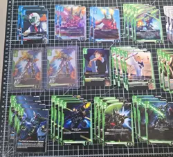 Gundam Card Game GD01 Full Competitive Deck / Tournament Ready Meta Wing Deck!! - Image 2