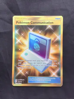 Pokemon Cards: Team Up Secret Rare: Pokemon Communication 196/181 - Image 1