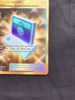 Pokemon Cards: Team Up Secret Rare: Pokemon Communication 196/181 - Image 4