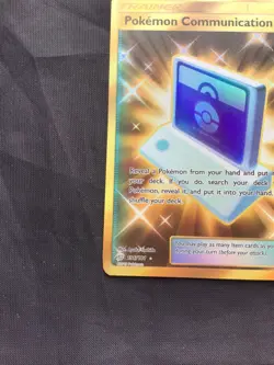 Pokemon Cards: Team Up Secret Rare: Pokemon Communication 196/181 - Image 5