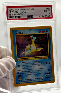 Pokemon Cards - PSA 9 1st Edition Lapras 10/62 - Fossil Set - MINT - PSA9 - Image 4