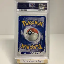 1999 Pokemon Game Charizard Holo Base Set Unlimited #4 Card Rare PSA 1 - Image 3