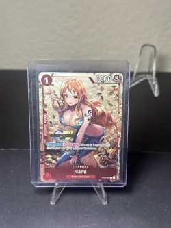 Nami (CS 2023 Celebration Pack) NM ST01-007 One Piece Promotion Cards Foil RARE - Image 1
