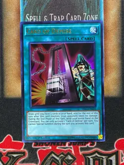 Yugioh Card Of Demise MIL1-EN014 Ultra Rare 1st Ed LP - Image 1