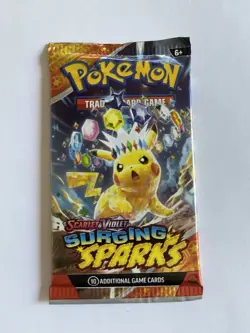 Pokemon Surging Sparks Booster Pack - 10 Cards / Pack - New SEALED! - Image 5