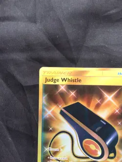 Pokemon Cards: Team Up Secret Rare: Judge Whistle 194/181 - Image 2
