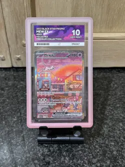 Pokemon Mew EX Promo Card SVP053 151 ACE 10 (PERFECT SUBGRADES) W/ Card Guard - Image 1