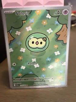 Solosis Black Bolt Illustration Rare English Pokemon TCG Card Near Mint - Image 2
