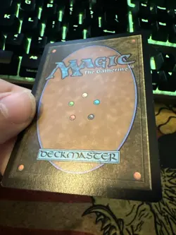 Mtg Magic LoTR Gandalf Of The Secret Fire Missing Hologram Misprint Error Card - Image 4