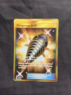 Pokemon Cards: Team Up Secret Rare: Dangerous Drill 192/181 - Image 1