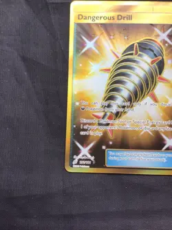 Pokemon Cards: Team Up Secret Rare: Dangerous Drill 192/181 - Image 5