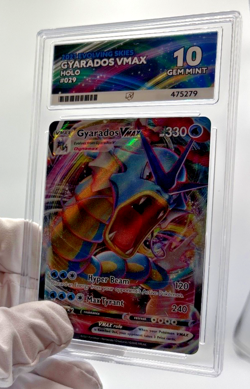 Pokemon Cards - ACE 10 Gyarados Vmax 029/203 - Evolving Skies Holo - PSA BGS CGC - Image 5