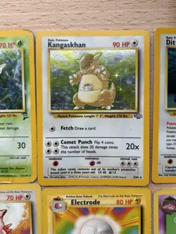 WOTC Pokemon Cards Bundle Holo Rare Joblot HP Damaged Base Fossil Jungle Rocket - Image 5