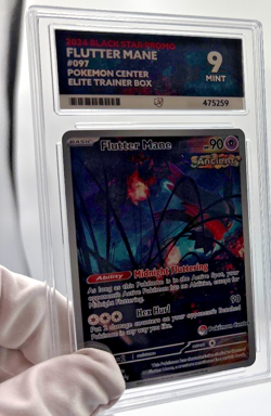 Pokemon Cards - ACE 9 Flutter Mane 097 - Pokemon Center ETB Promo - PSA BGS CGC - Image 3