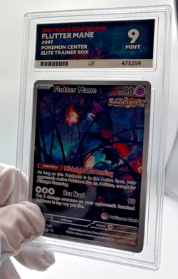 Pokemon Cards - ACE 9 Flutter Mane 097 - Pokemon Center ETB Promo - PSA BGS CGC - Image 5