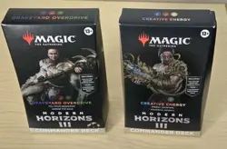 2 Modern Horizons 3 Commander Decks - Creative Energy - Graveyard Overdrive - Image 1