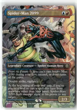 Marvel's Spider-Man 2099 Magic: The Gathering Spider-Man NM 205 - Image 1