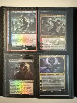 MTG - NFC - War of the Spark - Partial Foil Sheet - Rare - Miscut - Image 1