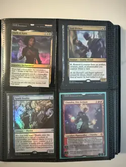 MTG - NFC - War of the Spark - Partial Foil Sheet - Rare - Miscut - Image 3