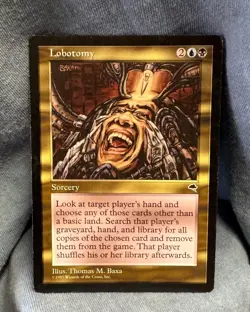 MTG - Labotomy - Tempest - NM - Free Shipping! - Buy more & Save! - Image 1