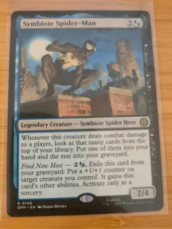 MTG Symbiote Spider-Man 0156 Spider-Man M/NM Free UK P&P - Image 1