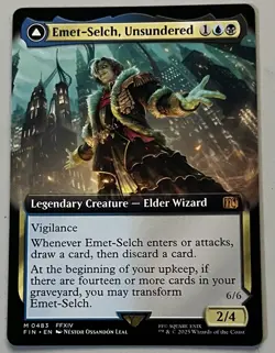 MTG Final Fantasy Emet-Selch Legendary Creature MYTHIC REGULAR #0483 - Image 1