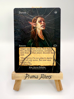 Duress MTG Hand Painted Alter - Image 1