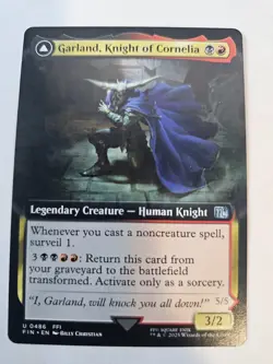 MTG - Garland, Knight of Cornelia- Final Fantasy - Image 1