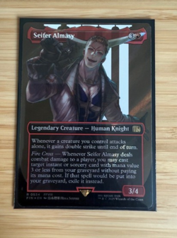 Seifer Almasy (Borderless) (Surge Foil) Final Fantasy Foil NM*Ships In Hard Case - Image 1