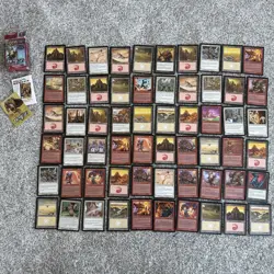 MTG Magic The Gathering Nemesis Eruption Deck - Image 1