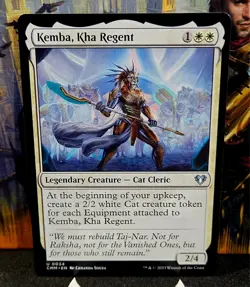magic the gathering - Kemba, Kha Regent - Legendary Creature - Cat Cleric - UC - Image 1
