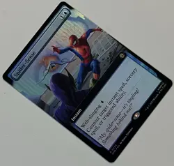 MTG Marvel’s Spider-Man Spider-Sense Instant RARE FOIL #0254 - Image 2