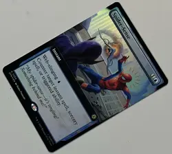 MTG Marvel’s Spider-Man Spider-Sense Instant RARE FOIL #0254 - Image 3