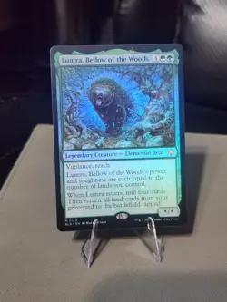 Lumra, Bellow of the Woods Bloomburrow Foil - Image 1