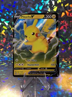 Pokemon TCG Pikachu V Fusion Strike 086/264 Holo Ultra Rare - Image 1