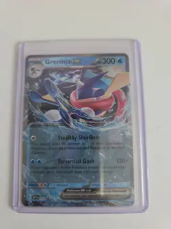 Pokemon TCG S&V Shrouded Fable Greninja EX Blackstar Promo Card SVP 054 - Image 1