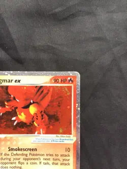 Pokemon Cards: EX Ruby and Sapphire Rare Holo: Magmar EX 100/109 - Image 4
