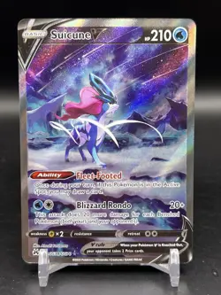Suicune V 2023 Full Art #GG38 Galarian Gallery Crown Zenith Pokemon English NM - Image 1