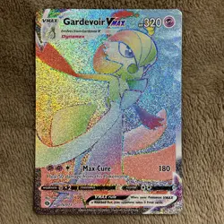 Pokemon TCG Gardevoir Vmax Rainbow Full Art Champions Path 076/073 NM - Image 1