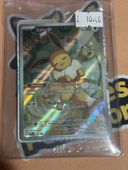 Pokemon TCG Prismatic Evolutions ETB Promo Eevee SVP 173 - Sealed - Image 1