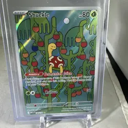 Pokemon TCG Shuckle 136/132 Mega Evolution Full Art IR Illustration Rare English - Image 1