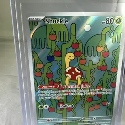 Pokemon TCG Shuckle 136/132 Mega Evolution Full Art IR Illustration Rare English - Image 3