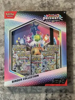 Pokemon TCG: Scarlet & Violet Prismatic Evolutions Binder Collection New Sealed - Image 1