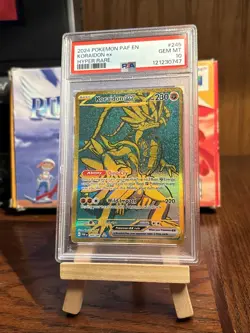 PSA 10 GEM MINT Koraidon Ex Paldean Fates Full Art Holo Pokemon 245/091 - Image 1