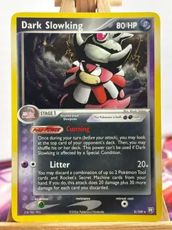 DARK Slowking 9/109 Ex Team Rocket Returns Englisch Exc Pokemon - Image 1